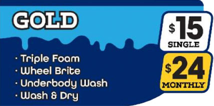 Car Wash Package - Gold